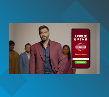 Junglee signs Ajay Devgn as brand ambassador and unveils its new national campaign 'Rummy Bole Toh Junglee Rummy'