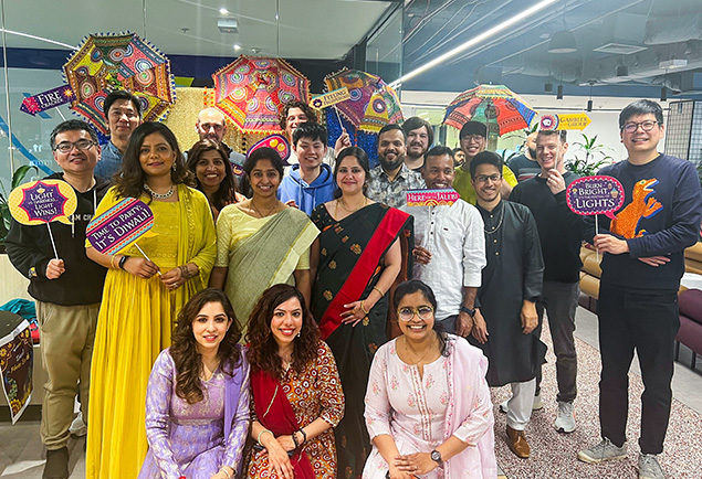 Celebrating Diwali