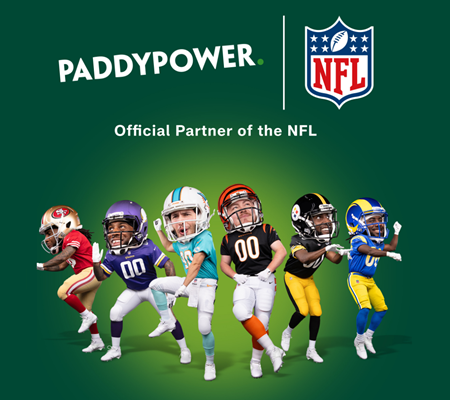 Flutter’s Paddy Power Announced as Official NFL Sportsbook Partner in UK and Ireland