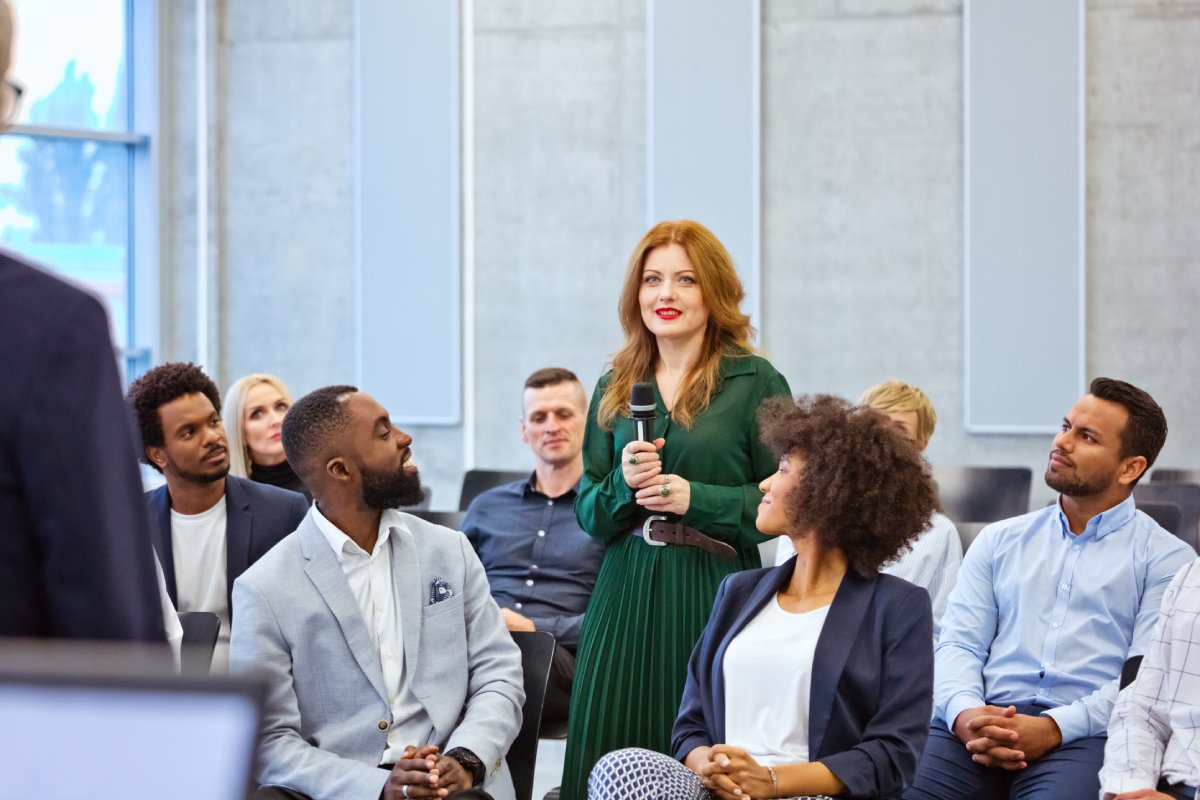 conference stock image