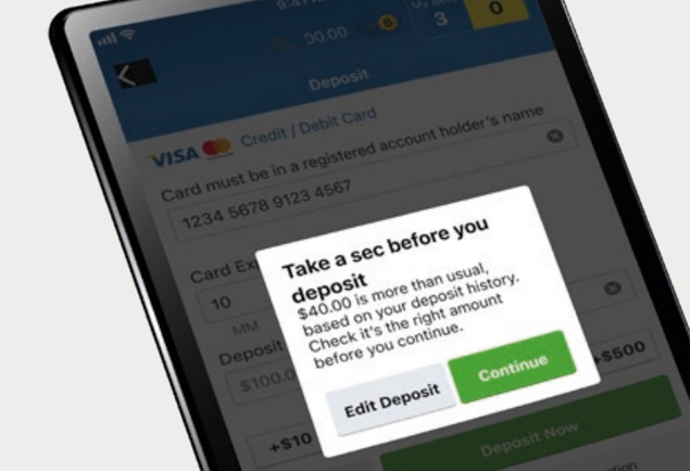 Researching customer attitudes to deposit limits