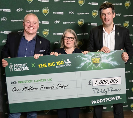 Rishi Sunak hails Paddy Power's Big 180 campaign for saving lives following £1m donation to Prostate Cancer UK