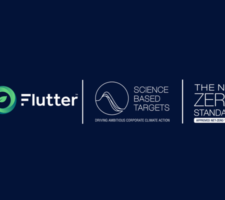 Flutter receives formal approval of its science-based targets