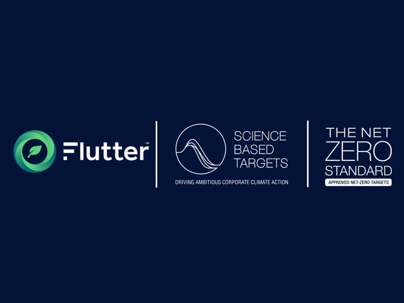 Flutter receives formal approval of its science-based targets