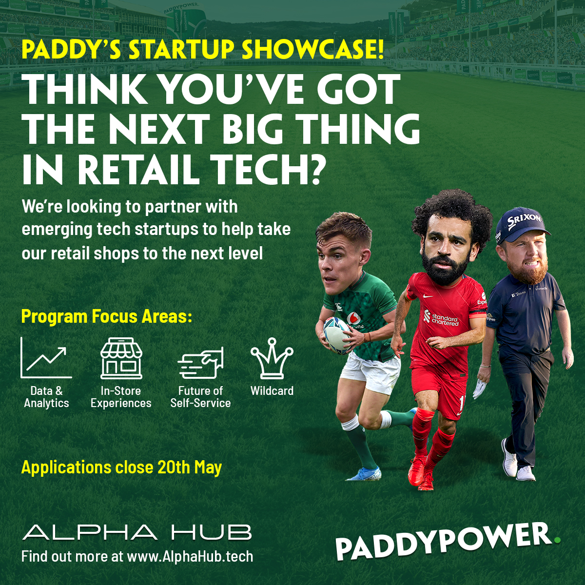 alpha hub paddy s startup showcase